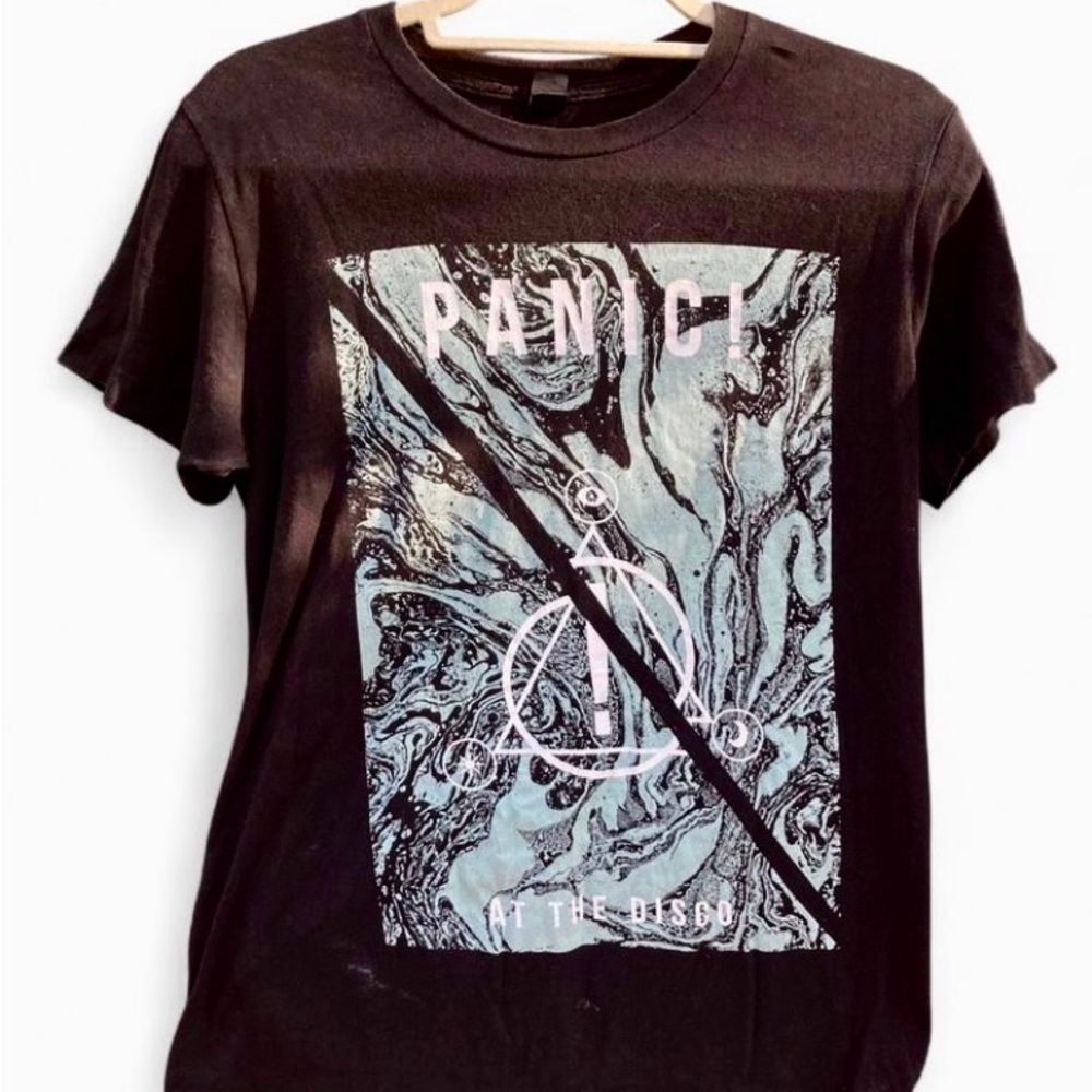 Panic! At The Disco PIATD Tour Tee Black Size S